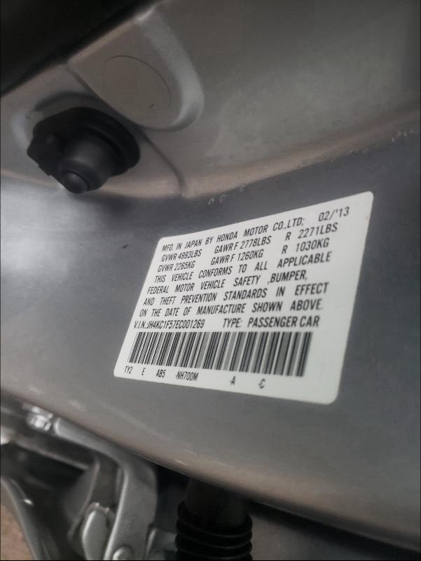 2014 ACURA RLX TECH JH4KC1F57EC001269