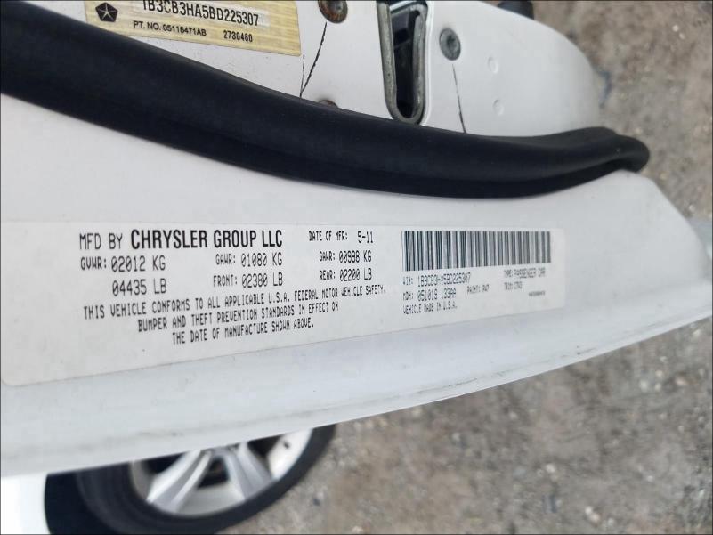 2011 DODGE CALIBER MA 1B3CB3HA5BD225307
