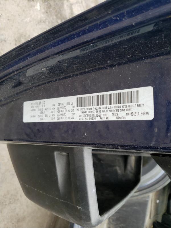2016 RAM PROMASTER 3C6TRVBG8GE101788