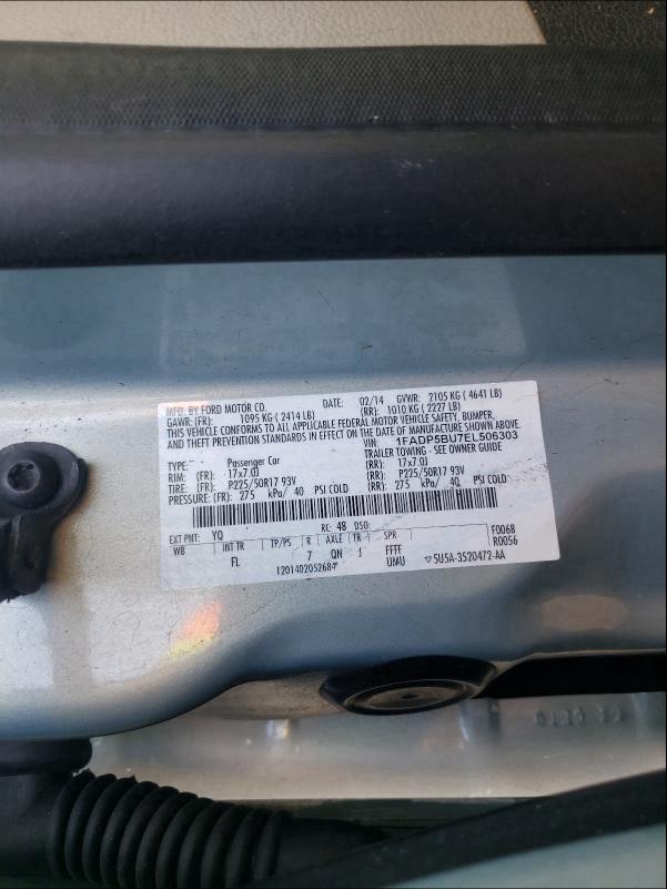 2014 FORD C-MAX SEL 1FADP5BU7EL506303