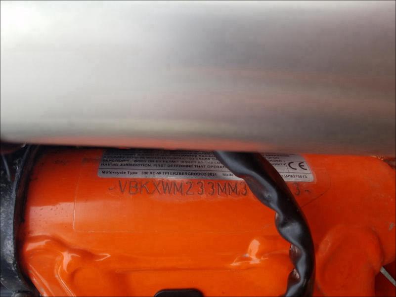 2021 KTM 300 XC-W T VBKXWM233MM315013