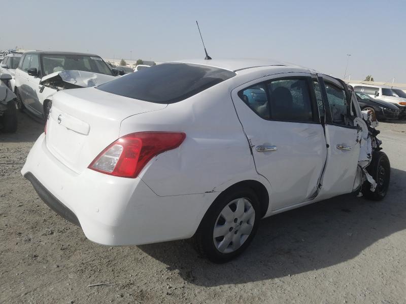 VIN: MDHBN7AD0MG103887 Auction: COPART UAE Lot: 37474651 Location: DUBAI INDUSTRIAL CITY - DUBAI MDHBN7AD0MG103887 NISSAN SUNNY 2021 WHITE Photo 4