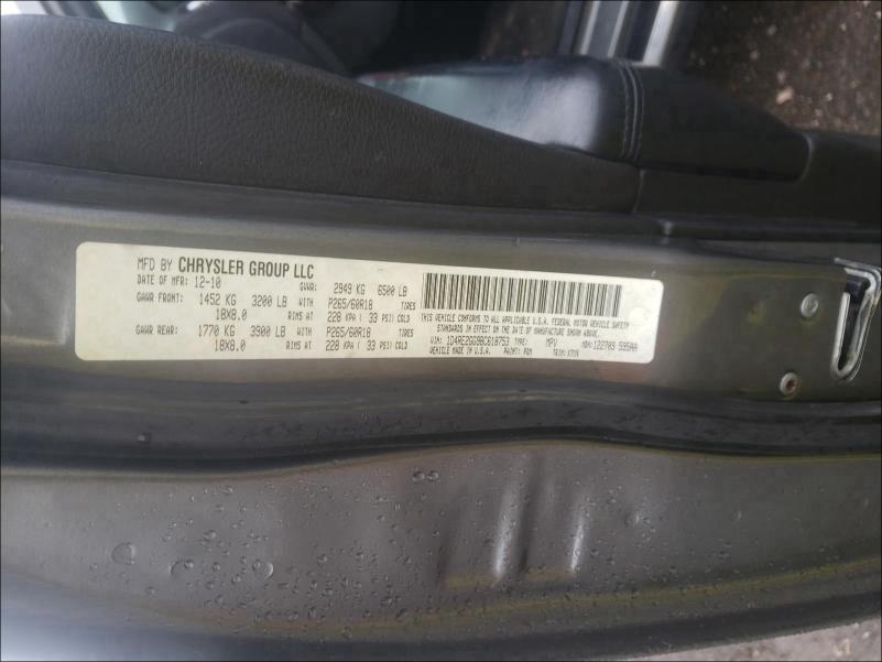 2011 DODGE DURANGO EX 1D4RE2GG9BC618753