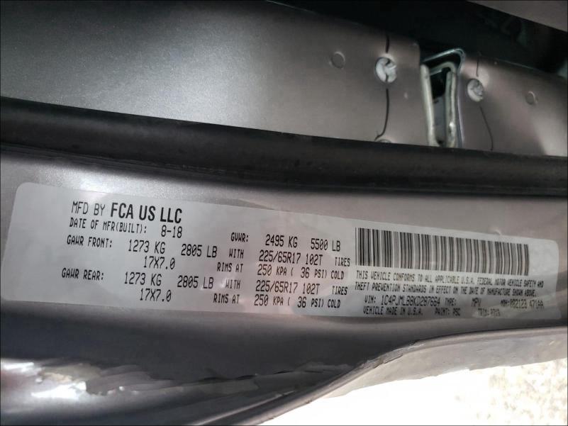 2019 JEEP CHEROKEE 1C4PJMLB8KD287664