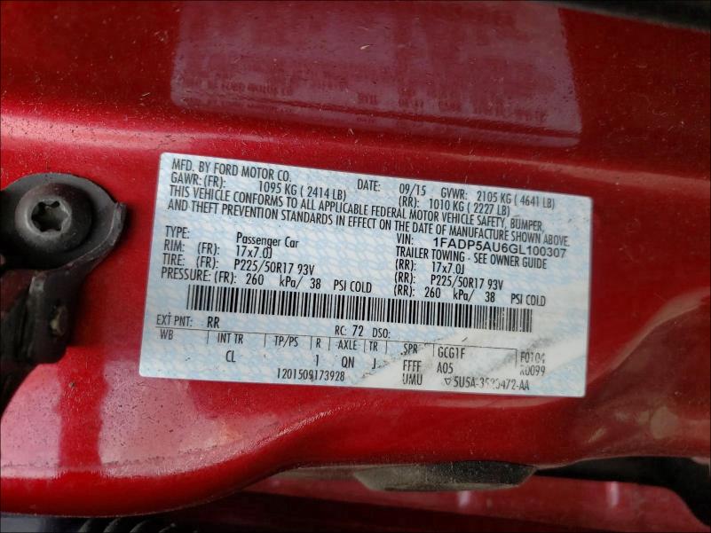 2016 FORD C-MAX SE 1FADP5AU6GL100307