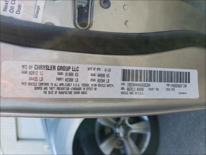 2010 DODGE CALIBER SX 1B3CB4HAXAD632284