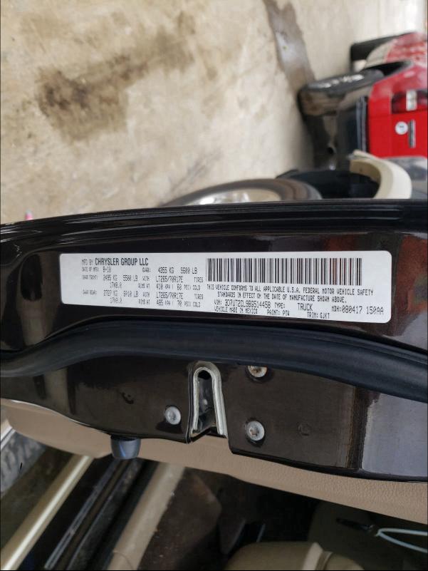 2011 DODGE RAM 2500 3D7UT2CL9BG514458