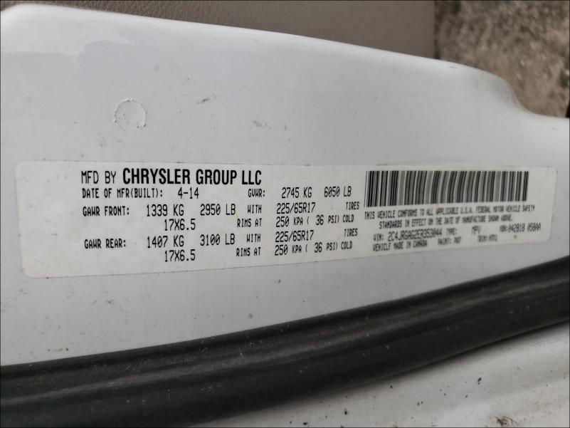 2014 RAM TRADESMAN 2C4JRGAG2ER353044