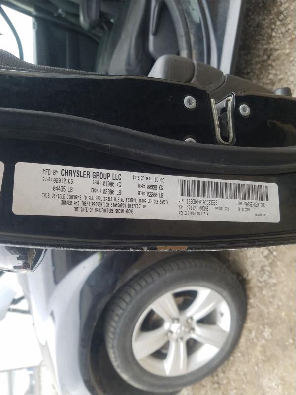 2010 DODGE CALIBER SX 1B3CB4HA1AD533563