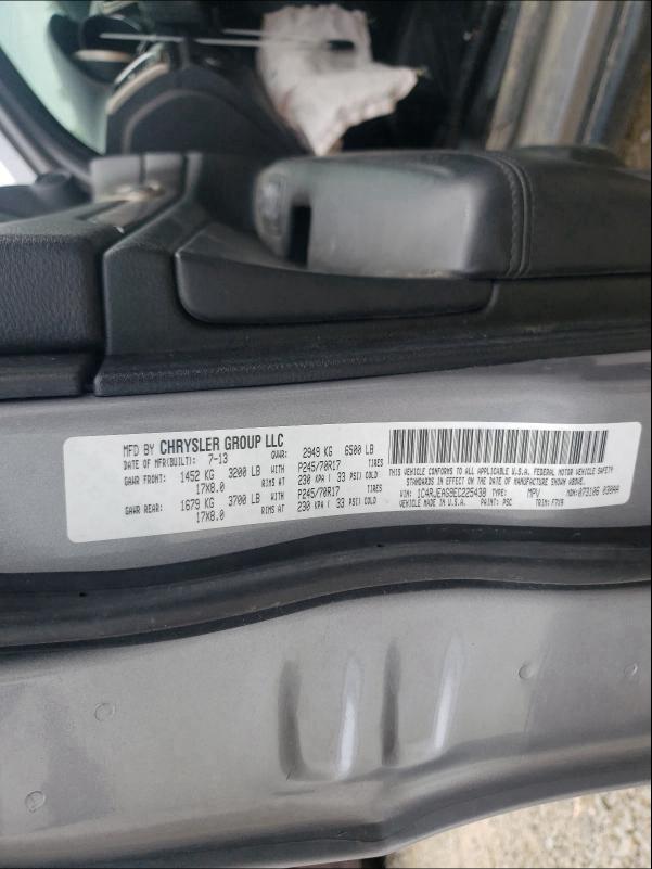 2014 JEEP CHEROKEE L 1C4RJEAG9EC225438