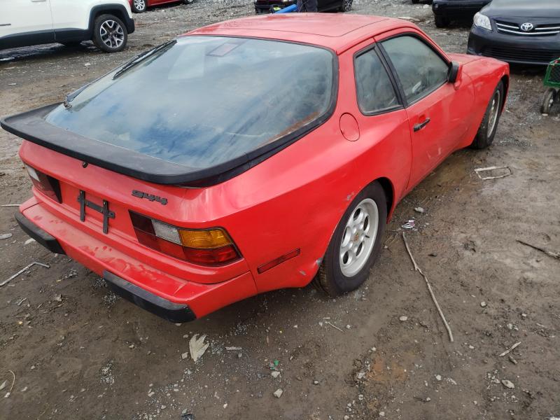 porsche 944 1986 vin wp0aa0945gn459691