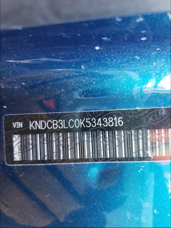 2019 KIA NIRO FE KNDCB3LC0K5343816