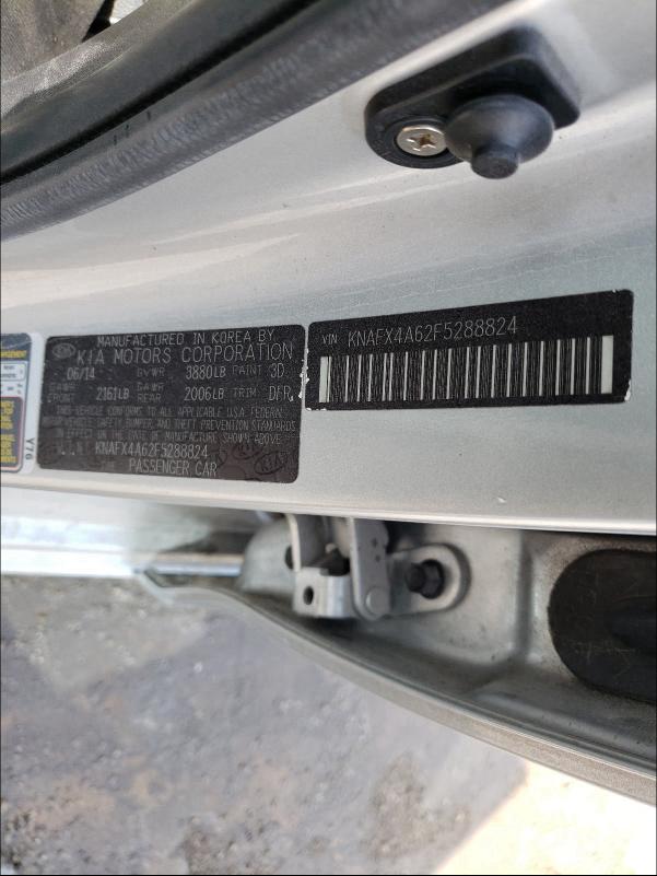 2015 KIA FORTE LX KNAFX4A62F5288824