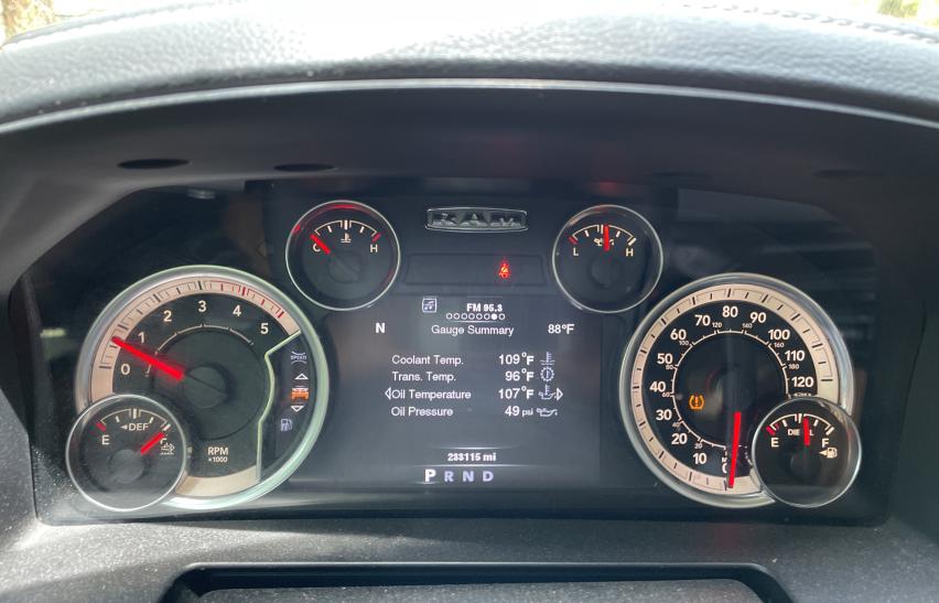 2013 RAM 2500 LARAM 3C6UR5FL2DG584755