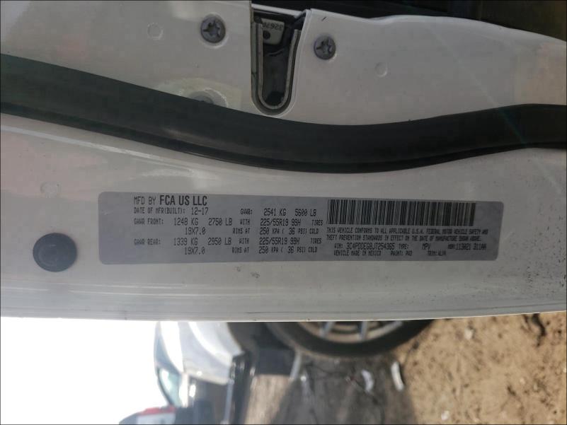 2018 DODGE JOURNEY GT 3C4PDDEG8JT254365