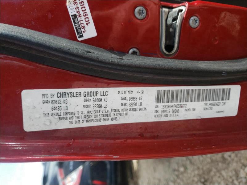 2010 DODGE CALIBER SX 1B3CB4HA7AD586672