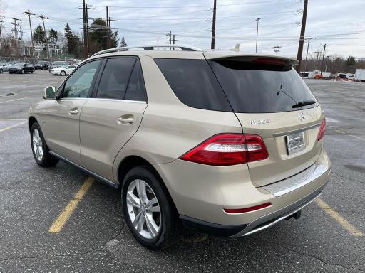 2012 MERCEDES-BENZ ML 350 BLU 4JGDA2EB8CA095583