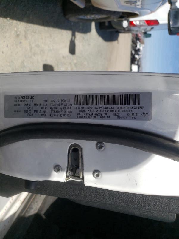 2019 RAM 3500 TRADE 3C63RPGL8KG662538