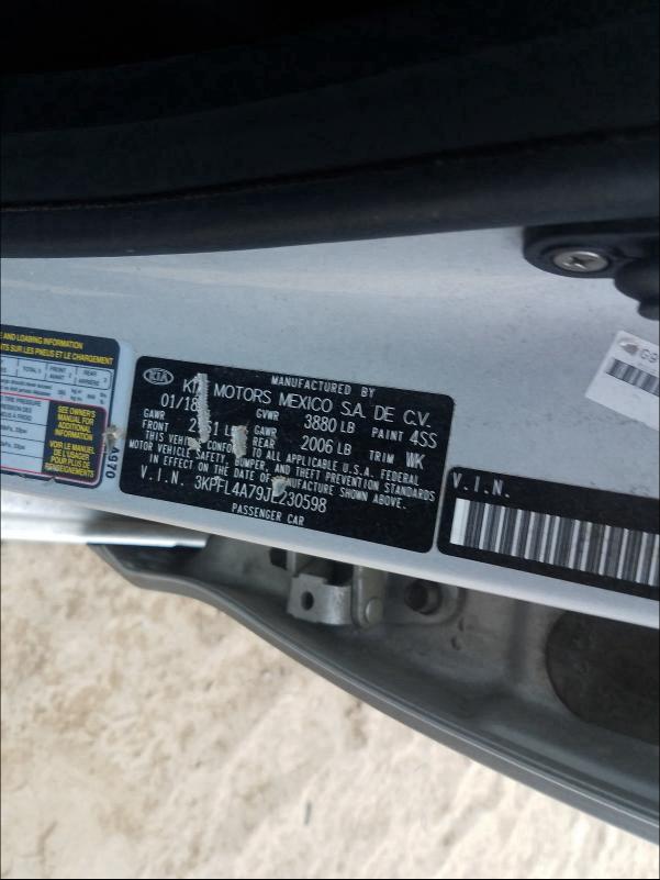 2018 KIA FORTE LX 3KPFL4A79JE230598
