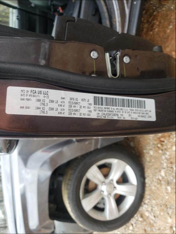 2015 JEEP PATRIOT LI 1C4NJRCBXFD338706
