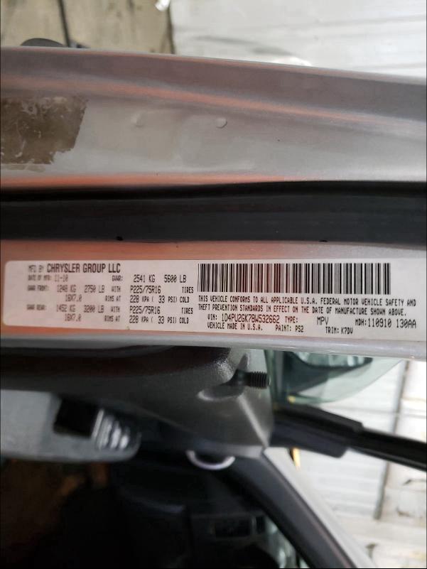 2011 DODGE NITRO SE 1D4PU2GK7BW532662