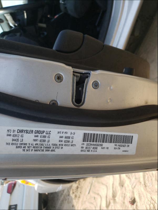 2010 DODGE CALIBER SX 1B3CB4HAXAD662966