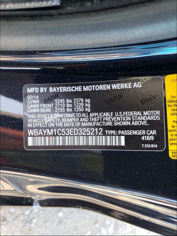 VIN WBAYM1C53ED325212 2014 BMW 6 Series, 650 XI no.10