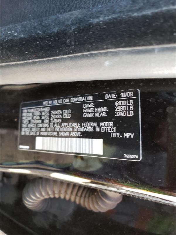 2010 VOLVO XC90 V8 YV4852CZ2A1544860