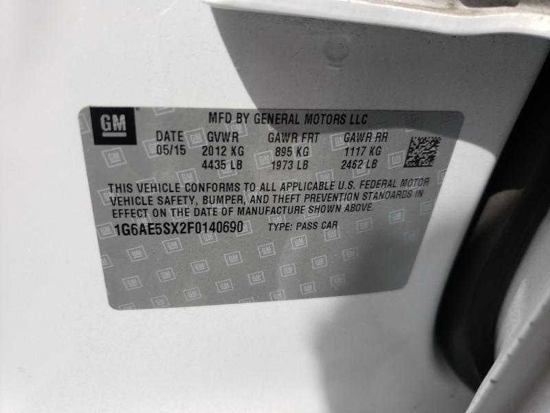 2015 CADILLAC ATS PREMIU 1G6AE5SX2F0140690