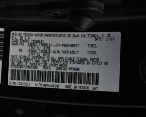 2020 TOYOTA TACOMA DOU 3TMDZ5BN7LM085305