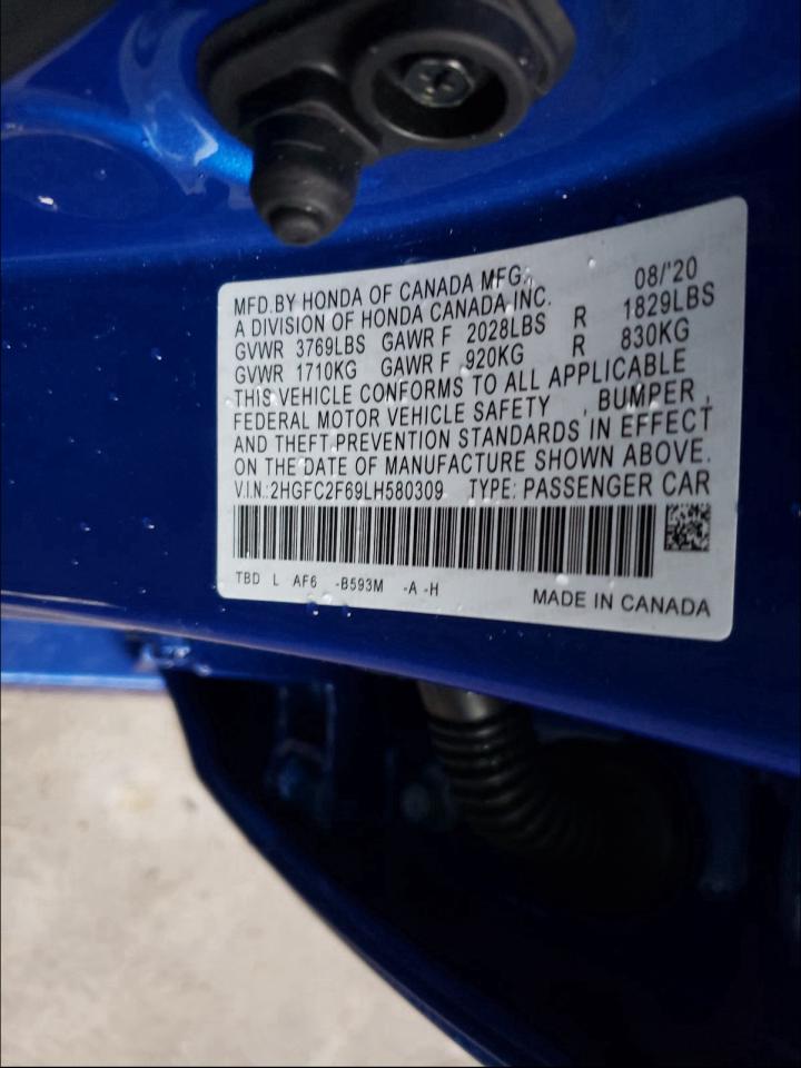 2020 Honda Civic - Image 10