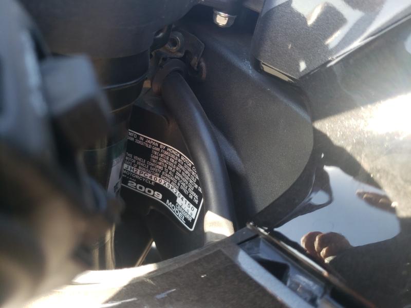 2009 HONDA CBR600 RR JH2PC400X9K204150