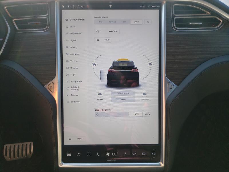 2016 TESLA MODEL X 5YJXCBE45GF004716