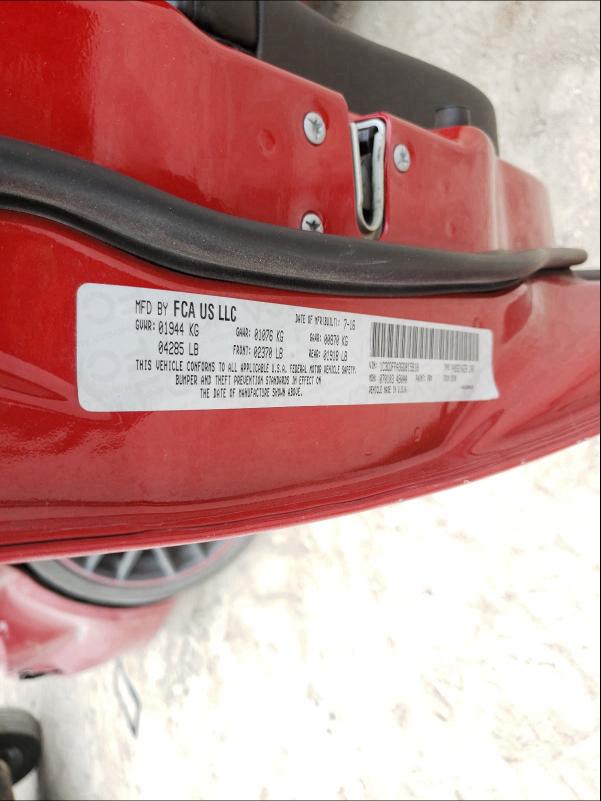2016 DODGE DART SXT S 1C3CDFFA3GD815918