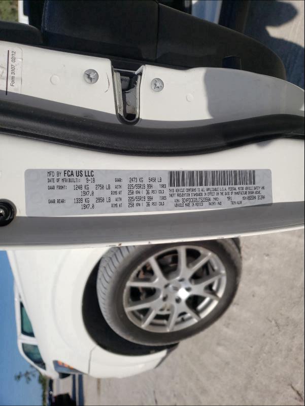 2018 DODGE JOURNEY GT 3C4PDCEG9JT523564