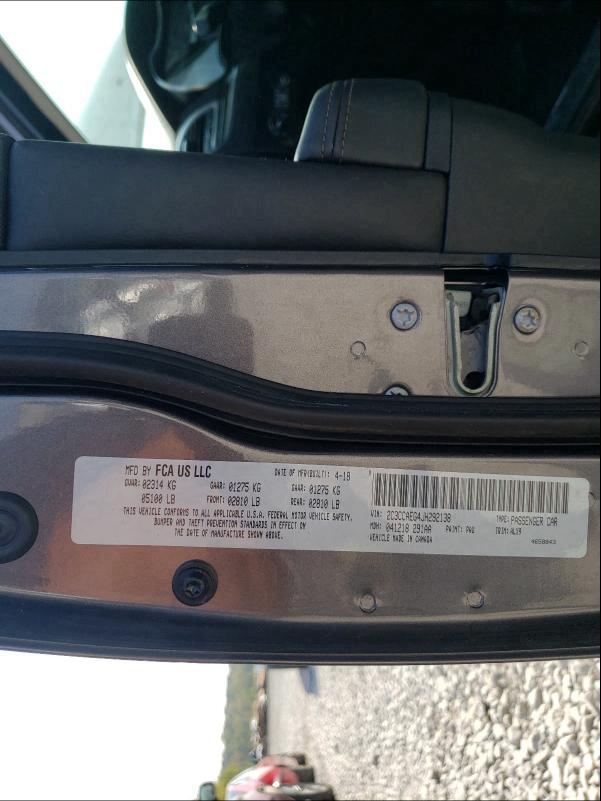 2018 CHRYSLER 300 LIMITE 2C3CCAEG4JH292138