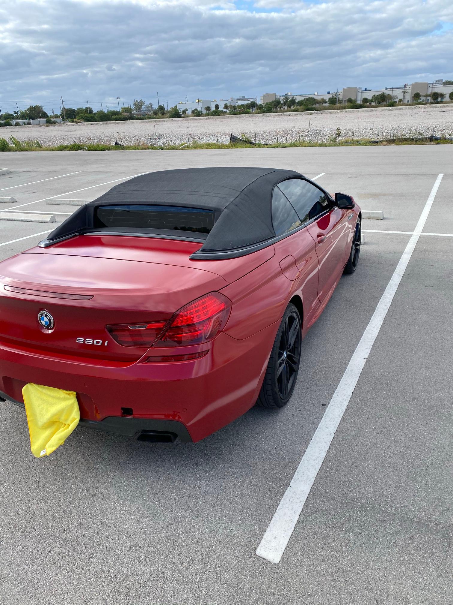 2013 BMW 650 XI WBAYP1C58DDX00727
