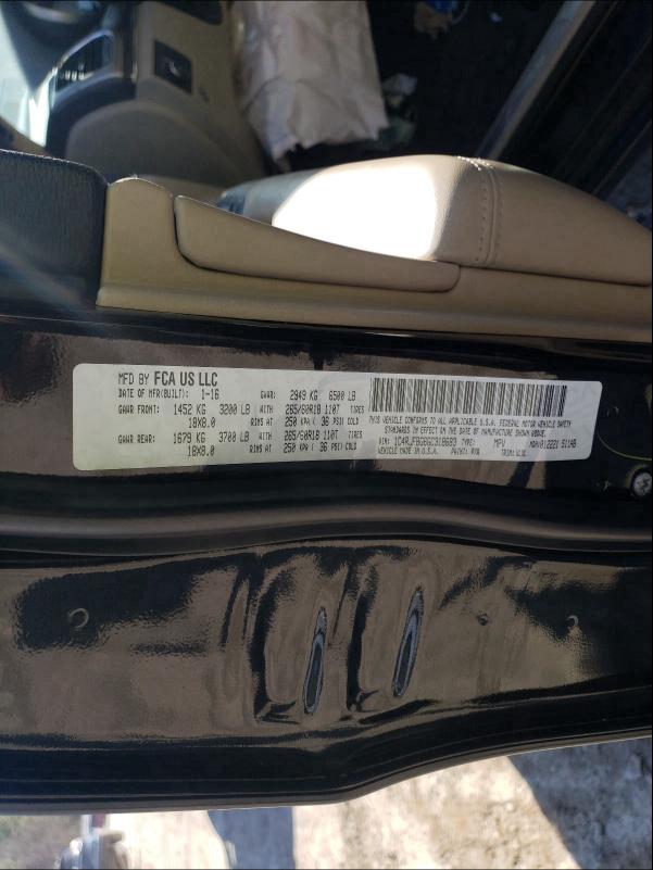 2016 JEEP GRAND CHER 1C4RJFBG6GC318683