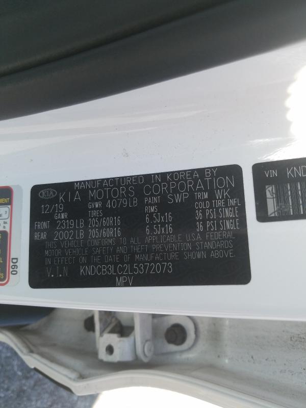 2020 KIA NIRO LX KNDCB3LC2L5372073