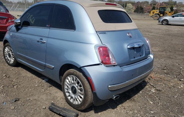 2015 FIAT 500 LOUNGE 3C3CFFER6FT640638