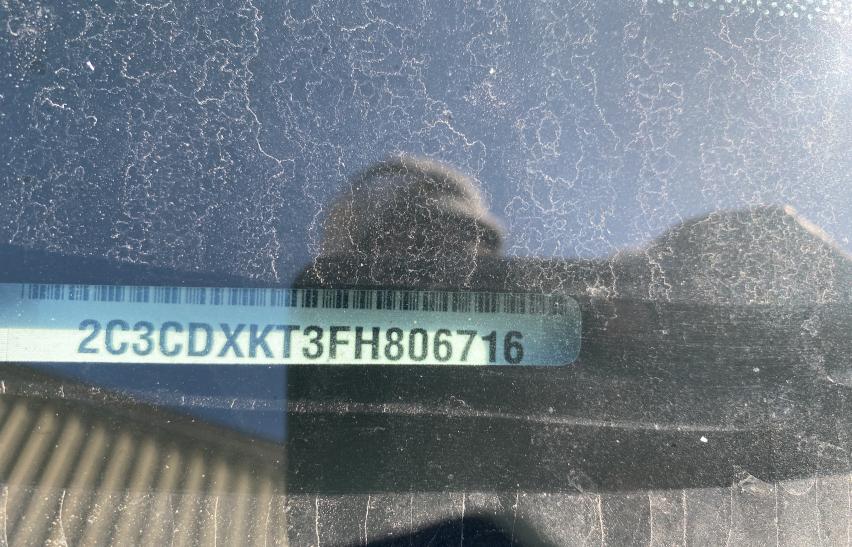 2015 DODGE CHARGER PO 2C3CDXKT3FH806716