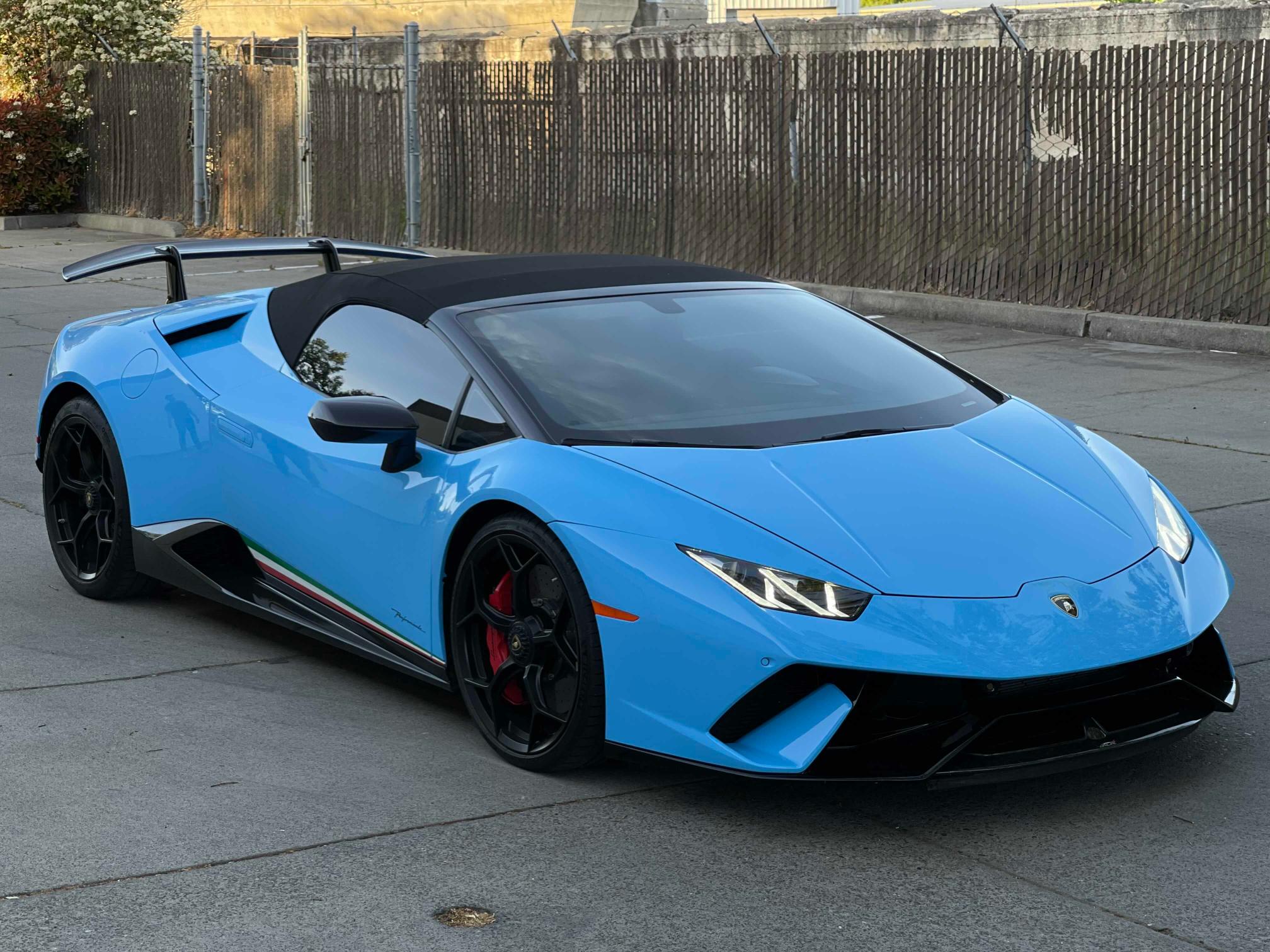 2018 LAMBORGHINI HURACAN PE ZHWUS4ZF8JLA11008