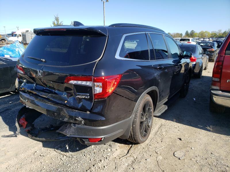 2021 HONDA PILOT SE 5FNYF6H2XMB051409