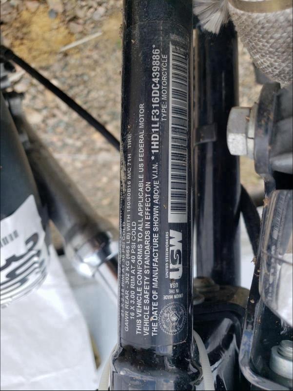2013 HARLEY-DAVIDSON XL1200 V 1HD1LF316DC439886