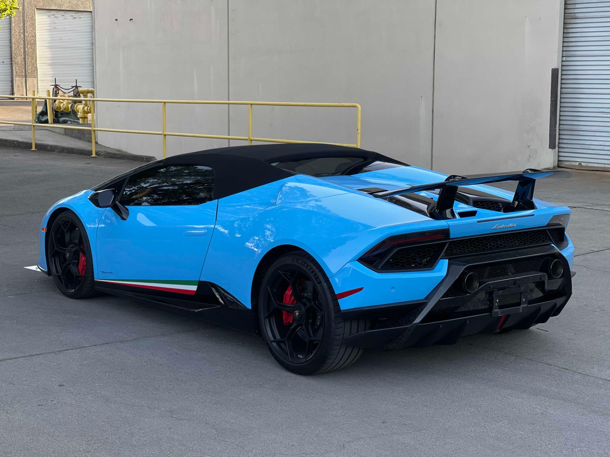 2018 LAMBORGHINI HURACAN PE ZHWUS4ZF8JLA11008