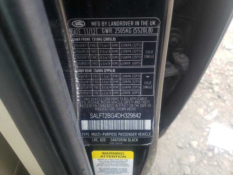 2013 LAND ROVER LR2 HSE TE SALFT2BG4DH329842