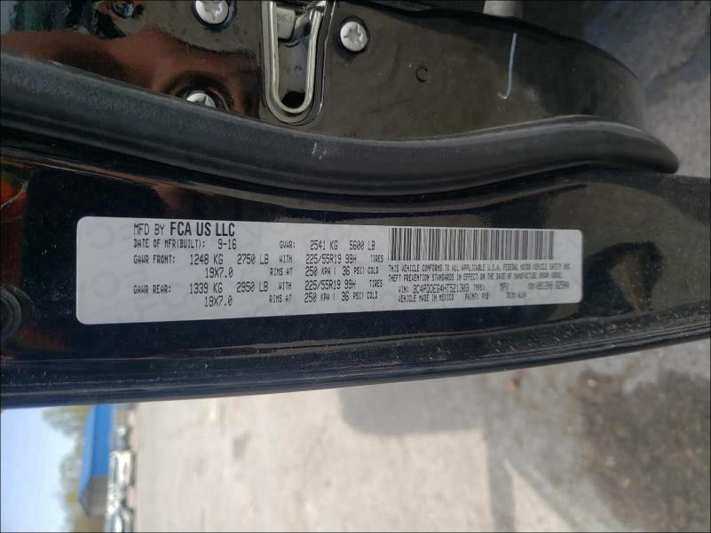 2017 DODGE JOURNEY GT 3C4PDDEG4HT521303