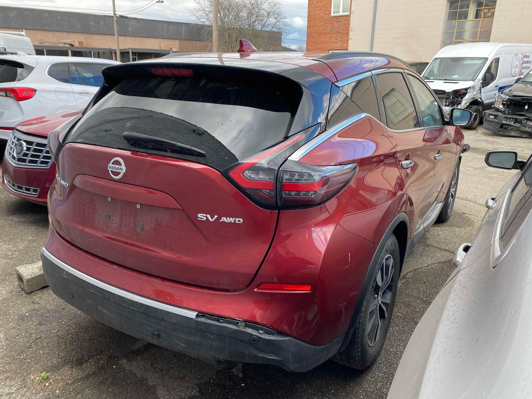 2020 NISSAN MURANO SV 5N1AZ2BS5LN100442
