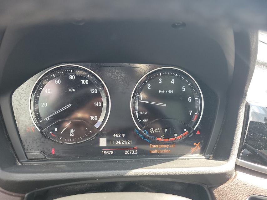 2019 BMW X1 SDRIVE2 WBXHU7C57K5L10274