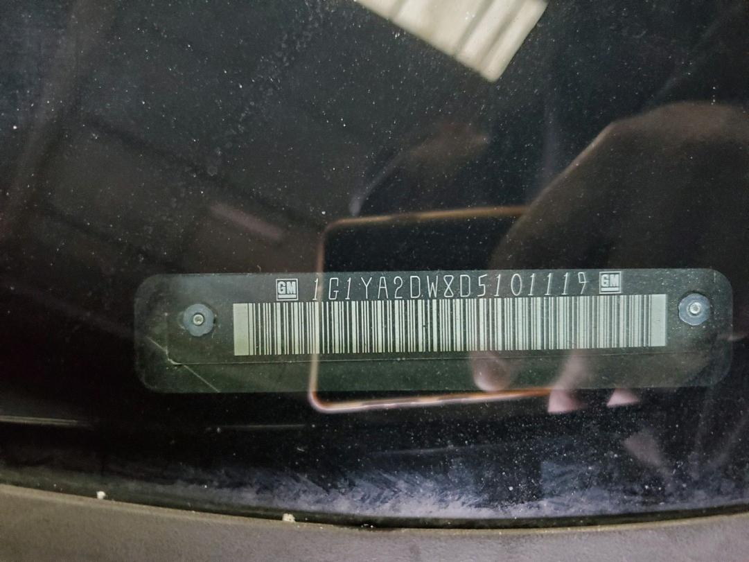 2013 CHEVROLET CORVETTE 1G1YA2DW8D5101119